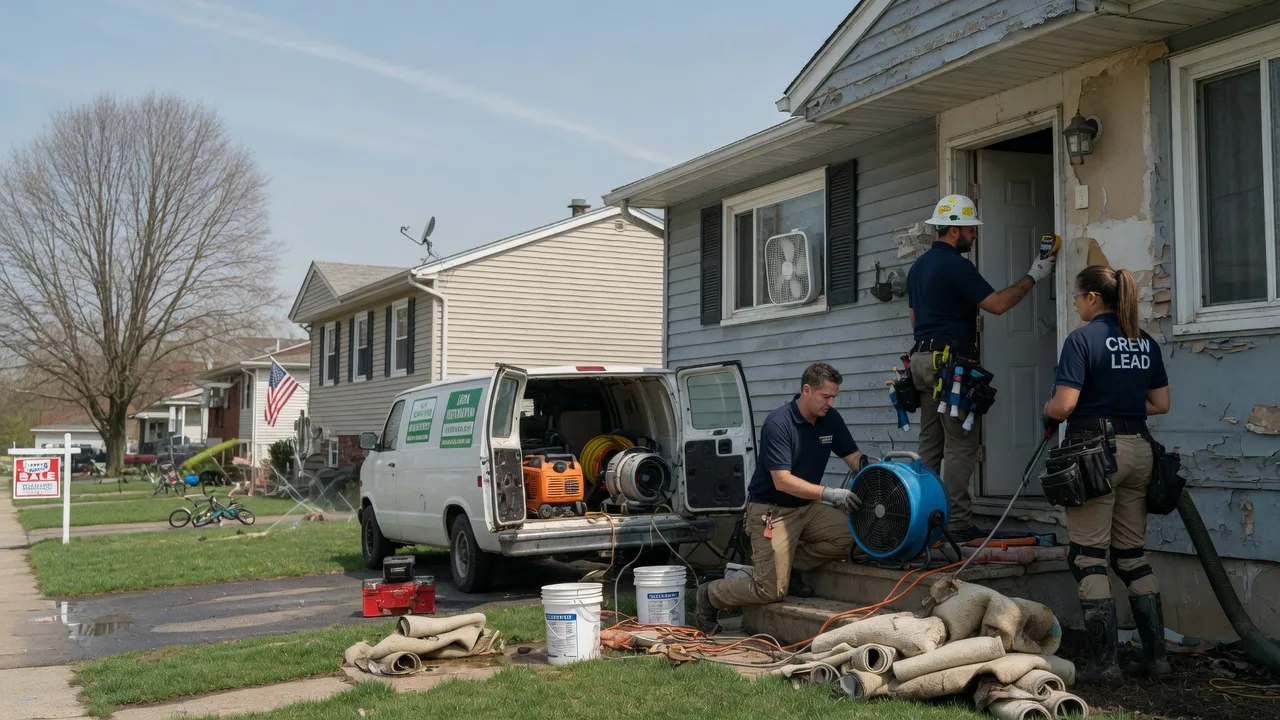 Flood Cleanup in Washington Grove, MD near me