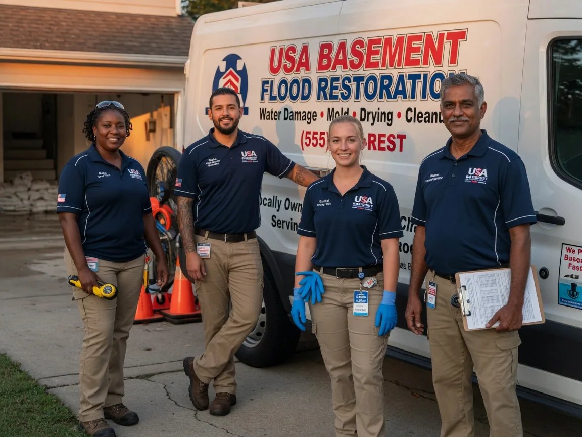 Basement Flood Cleanup company in Washington Grove, MD